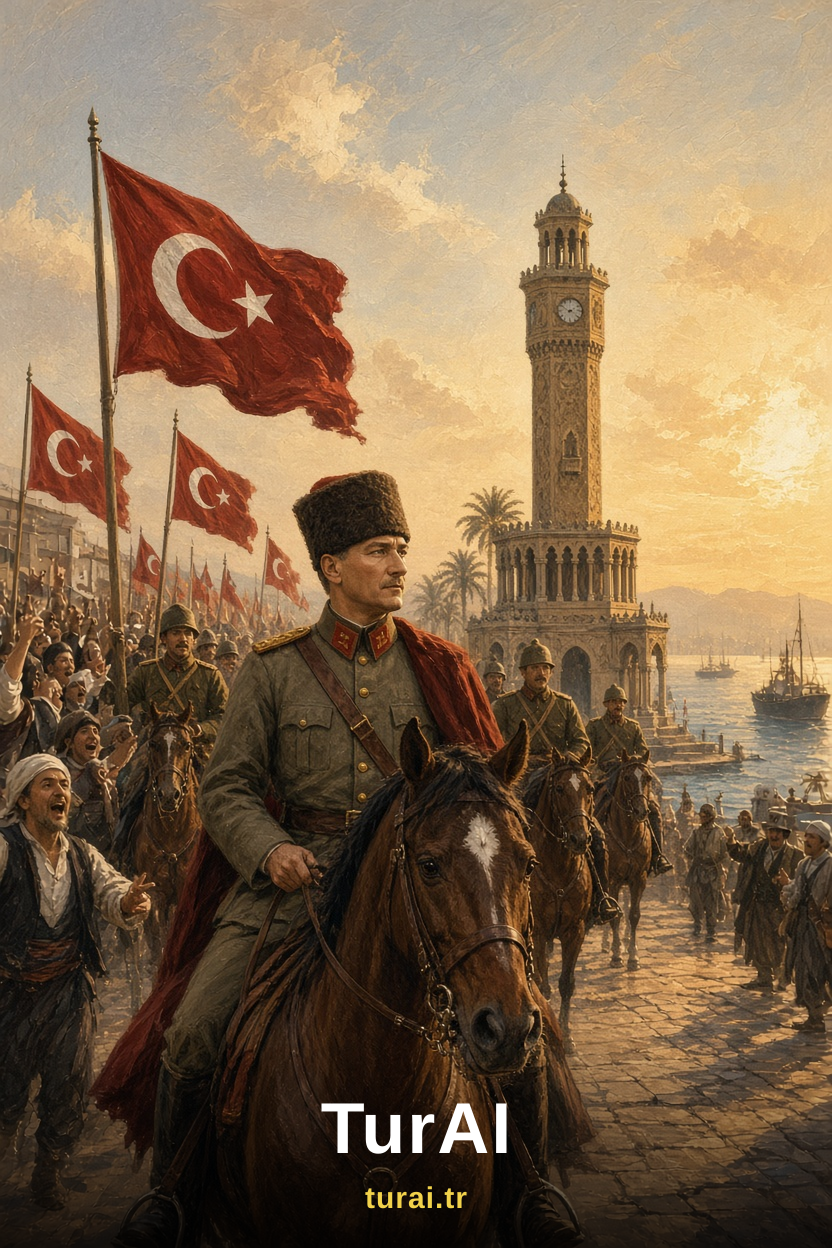 9 Eylül 1922 — İzmir'in Kurtuluşu'nun 104. Yıl Dönümü Kutlu Olsun!